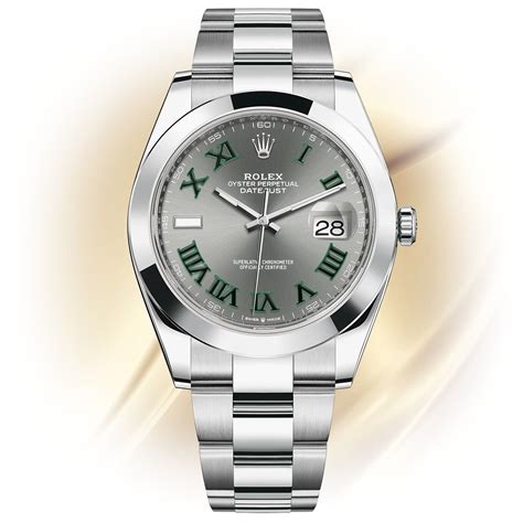 wimbledon rolex datejust 41|rolex datejust 41 smooth bezel.